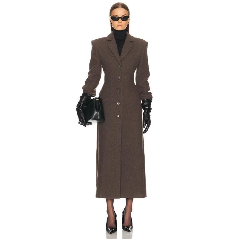 2026 Fall Winter Womens Button Padded
