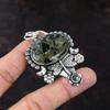 Copper Seraphinite Pendant Real Gemstone Jewelry 925 Sterling Silver Pendant Handmade Jewelry Dragonfly Pendant Gift For Mom Amazing Jewelry