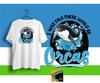 Seaworld Orca Graphic Tee: Aquatic Park Family Vacation Shirt
