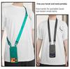 Crossbody Lanyard Case For iphone 17 Air 16 15 14 13 12 Mini 11 Pro Max Plus For Magsafe Silicone Soft Magnetic Back Cover