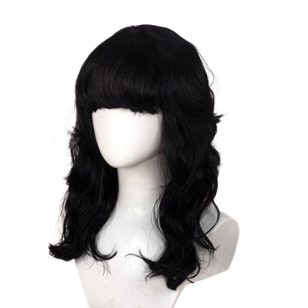 Harajuku Orange Blue Gold Grey Curly Wigs Synthetic Women Layered Wigs  Role-playing
