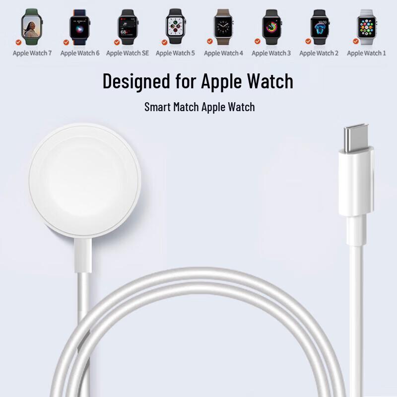 ESCASE Type-C Wireless Magnetic Charger for Apple Watch