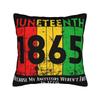 Juneteenth Day  June Th African American Pride Pillowcase Printed Cushion Cover Decorations Pillow Case Cover Multi Size