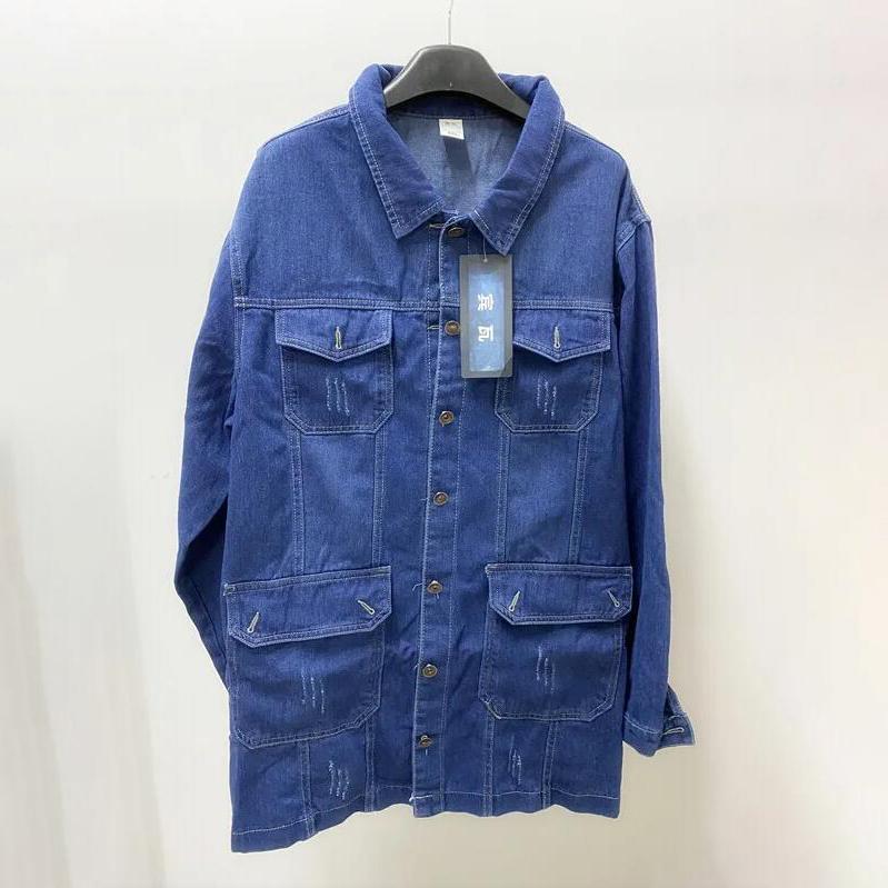 Lapel Autumn Casual Denim Jacket Women Single Breasted Slim Outwear