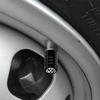 T304Pcs Car Tire Valve Caps Metal Wheel Dust Covers Accessories For Volkswagen VW R Polo Passat Rline Golf Tiguan Jetta GTI Touran