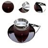 Smores Kit 2 in 1 Chocolate Melting Pot Movie Night Supplies Flameless Roaster for Holiday Birthday Family Indoor Wedding