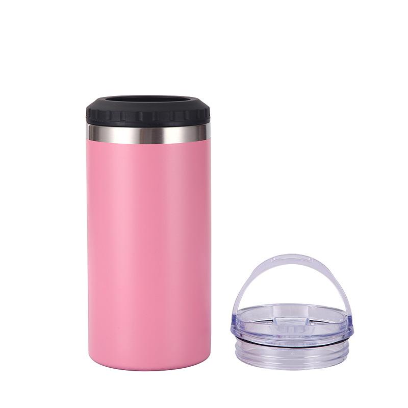 Cold Cola Can Double Cover Water Cup Car Straight Cup Multi-functional Portable Beer Cup