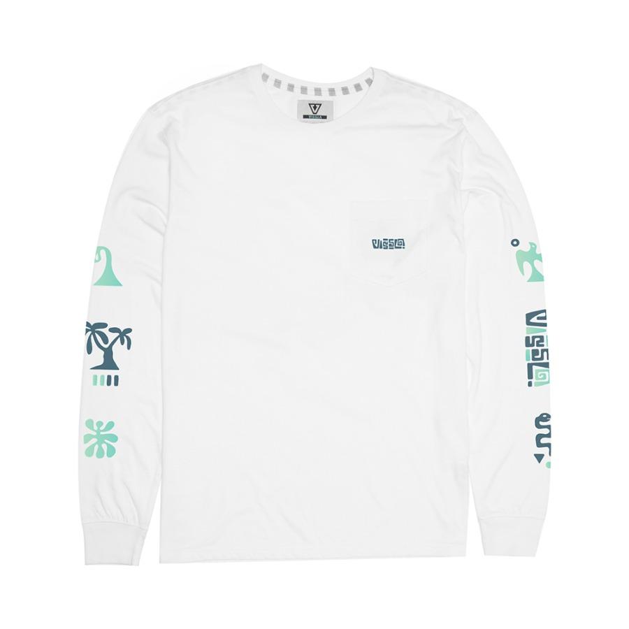 Bisla Yeah You Ls Pkt Tee-Wht L (V22S196171047941)
