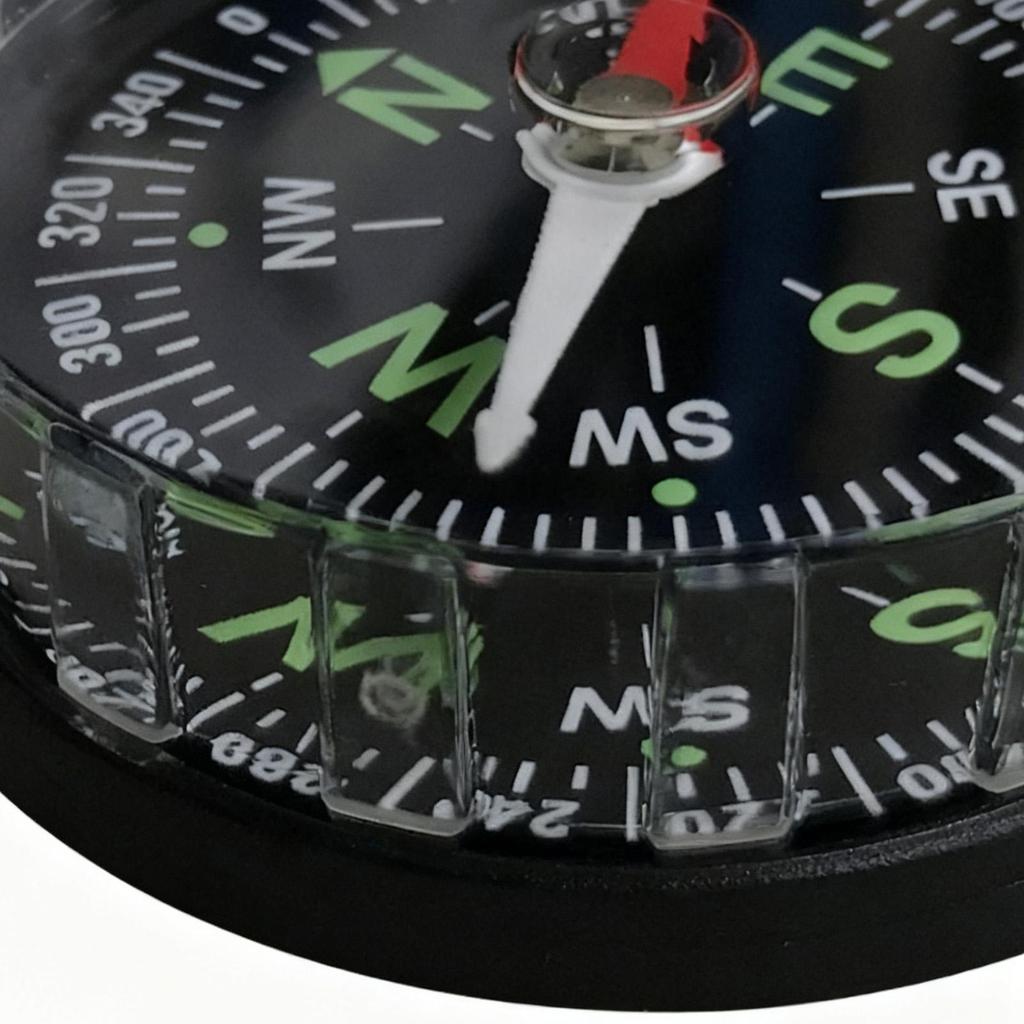 Compass Mini Outdoor 45MM Compass Navigation Compass Camping Hiking Pocket Compass for Camping Disorientated Survival Tools