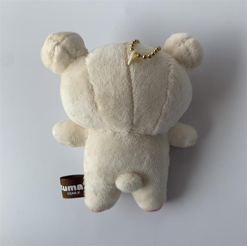 Rilakkuma Korilakkuma Medvídek Plyšový Klíčenka Klíčenka Kuličkový Řetízek Kawaii Roztomilý Taška Klíčenky Maskot Držák Klíčů Dětské Hračky