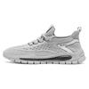 2025 Spring Men's Shoes New Mesh Fashionable Comfortable and Convenient One-pedal Leisure Sports Youth Lace-up Trendy Shoes