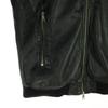 UNIVERSAL FREAKS Long sleeve leather jacket M black Men's Used