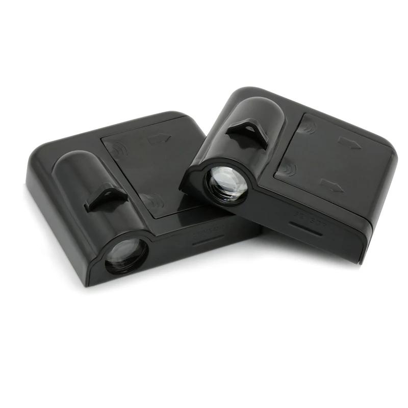 2PCS Wireless For Opel Insigni Astra J G K B Corsa Zafira B Mokka Vivaro Meriva Led Car Door Welcome Logo Lights Car Accessories