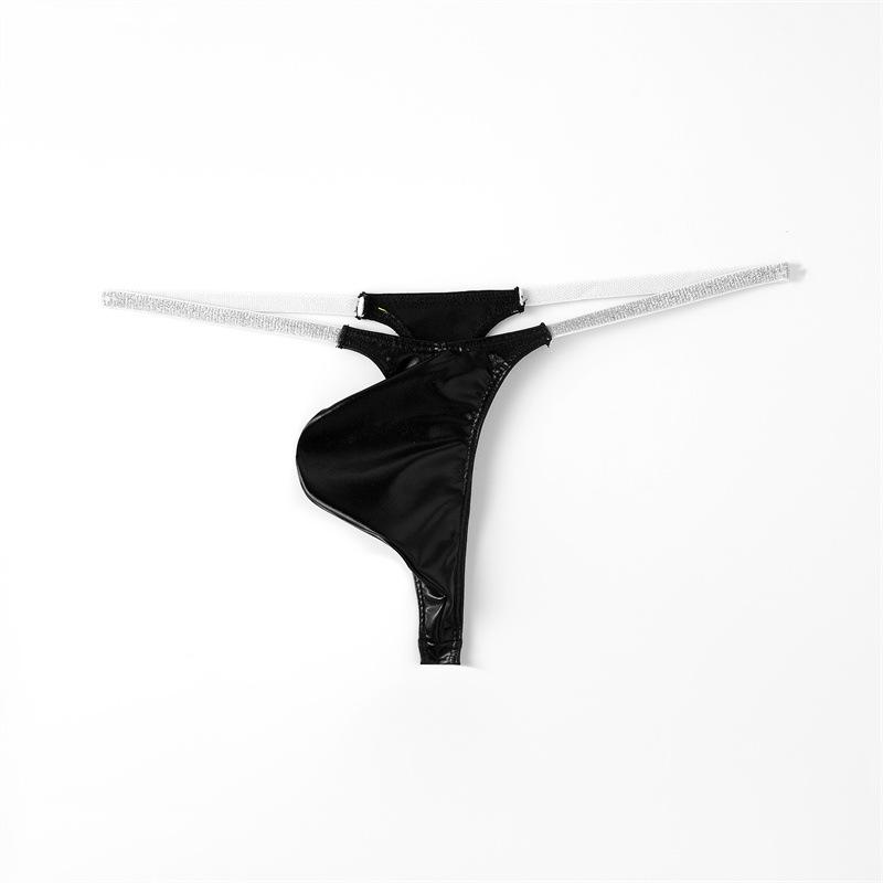 Ανδρικό στρινγκ θρίλ μπαγκ χαμηλοκάβαλο σέξι στενό γοφούδι λεπτό ανδρικό σέξι εσώρουχο