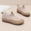 Winter High-top Cotton Shoes Plus Velvet Thickened Shoes, Soft Sole, Non-slip, Comfortable and Lightweight Pedal