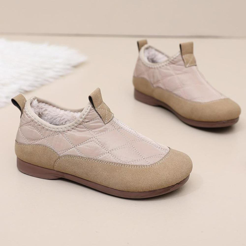 Winter High-top Cotton Shoes Plus Velvet Thickened Shoes, Soft Sole, Non-slip, Comfortable and Lightweight Pedal