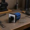 Cam Transfer Rotary Switch 660V 20A 3 Position with 4 Poles 16 Terminals for Use in Industrial and Electrical Control Systems