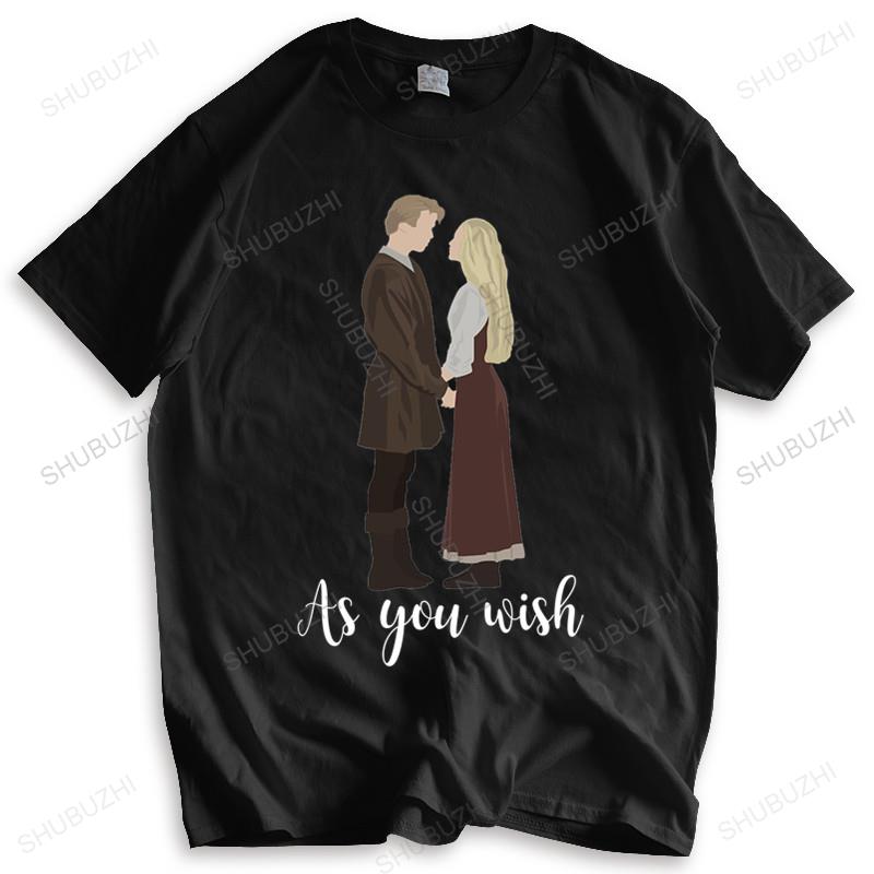 AS YOU WISH streetwear Tees Princess Bride Movie Inigo Montoya Cotton Brand T-shirt Men O-neck summer teeshirt