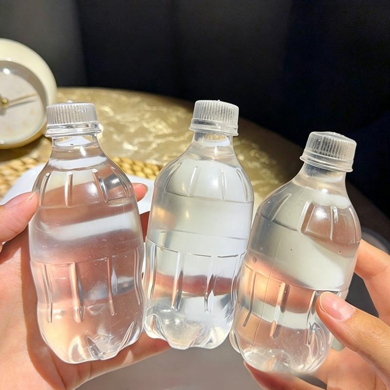 Clear Maltose Filled Water Bottle Squishy Toy, Fidget Stress Relief for Students & Office Workers