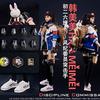 Action Figure FLAGSET Beautiful Girl Junior High School 2nd Year Class 6 Discipline Committee Asian Female Full Set [TOYBARJAPAN] 1/6 FS-73039