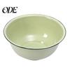 Unique Soup Bowl Vintage Enamel Deep Thickened Retro Rice Noodle Storage Container Dishwasher Safe Serving Pot for Hot Meals Basin