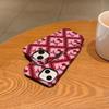 Cute Y2K Sweet Coquette Geometric Red Pink Cherry Bow Pattern Film Art Aesthetic Protective Shockproof Bumper Case For iPhone 14 15 16 Pro Max Plus