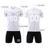 Custom Soccer Jersey Set Personalized Team Uniform with Number Quick Dry Shirt Shorts for Men Women Kids