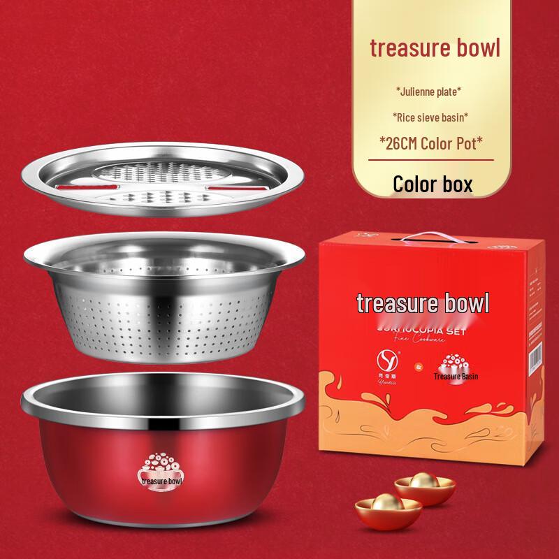 Stainless Steel Multi-function Basin Set