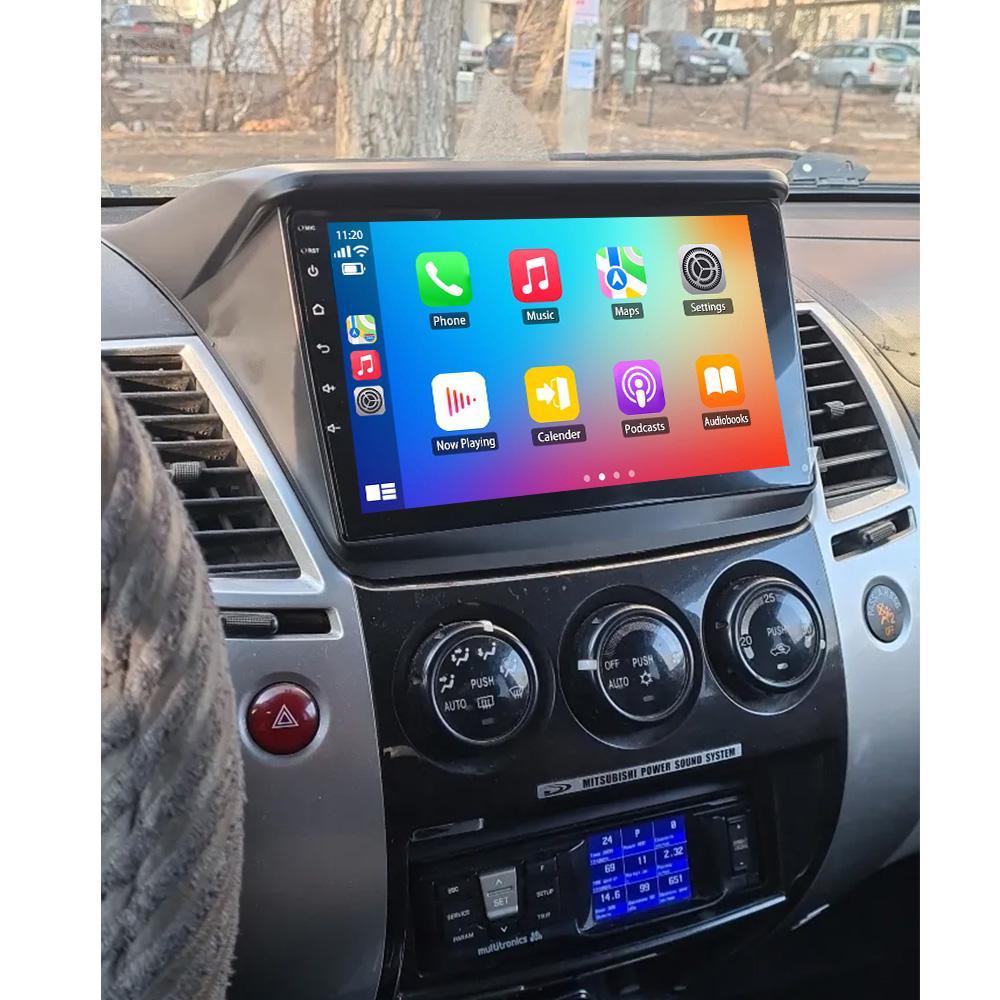 Car Radio For Mitsubishi Pajero Sport 2 L200 Triton 2008-2016 Carplay Navigation GPS Android Auto DSP Miltimedia Player No 2din