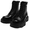 Zara Pu Comfortable Minimalist Short Martin Boots Men Boots Black 12019520-38