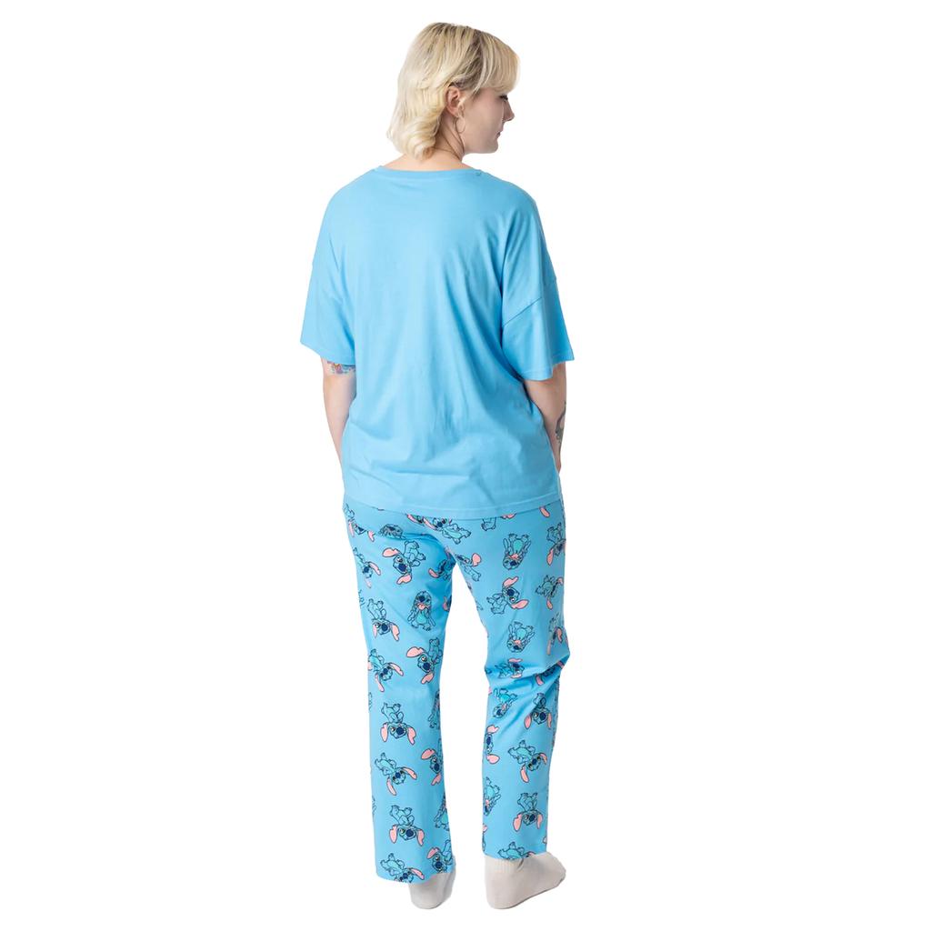Lilo & Stitch Kurzärmliges Pyjama-Set für Damen