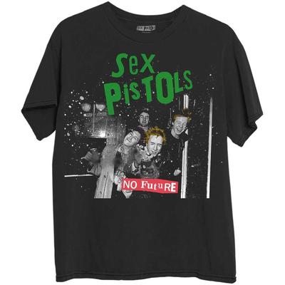 Heren Sex Pistols Coverfoto T-shirt Zwart