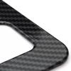 2 Pcs Black Carbon FIBER LICENSE PLATE FRAME TAG COVER Perfect Fit For