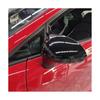 Car Mirror Cover Caps for Seat LEON 1P IBIZA 6J EXEO 3R 2008-2017 Side Rear View External Part(Black)