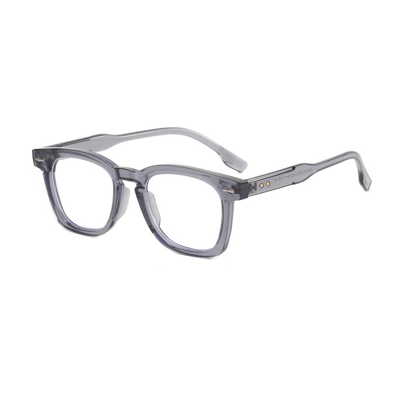 

Fashion Brand Design Retro Square Male Exquisite Decoration Eyeglass Frame Photochromic Anti Blue Light Men Reading Glasses 0~+6 0.75