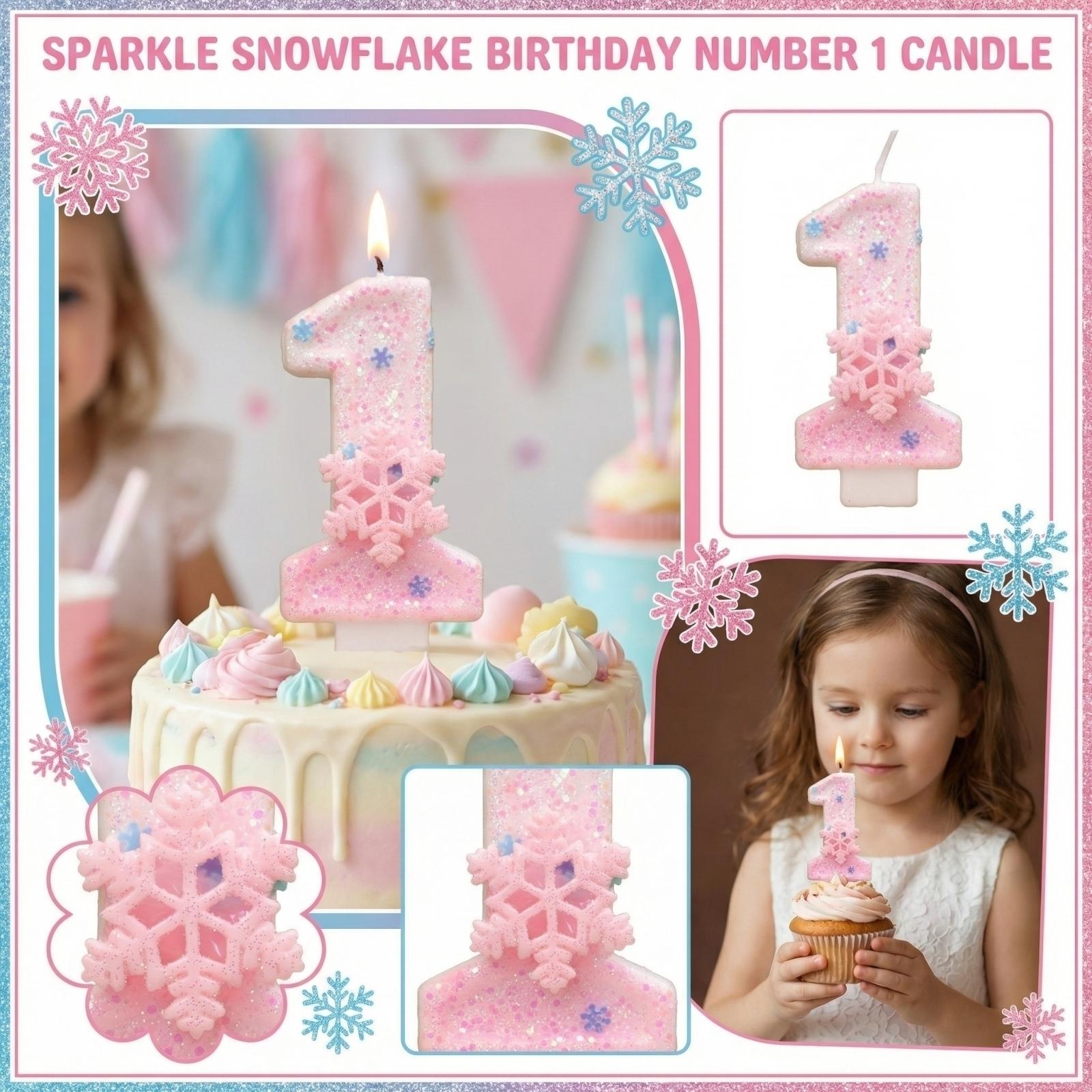 

Fashion Cartoon Creative Birthday Candles Party Digital Candles one size
