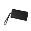 [Kipris] Finland Elk Mobile Wallet Round Zipper Wallet Leather Black X Khaki 6871