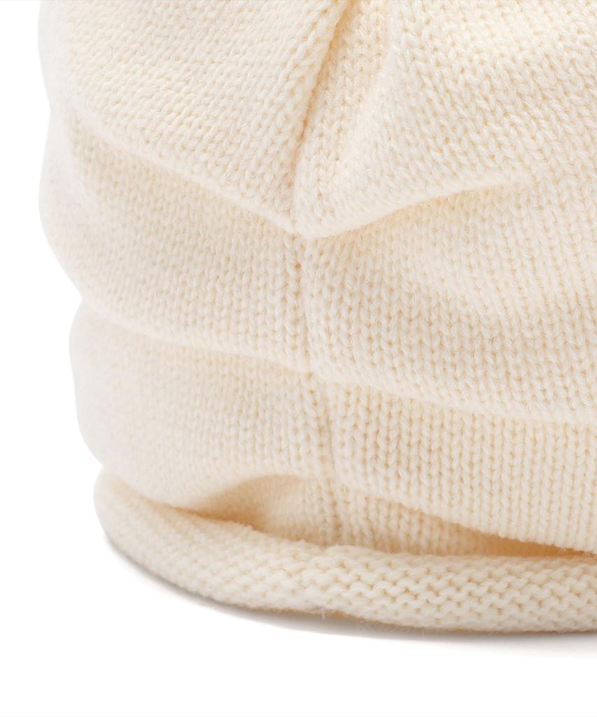 NICEGHOSTCLUB Slouchy Cap Beanie_Ivory(Ng2Fsuab22A)