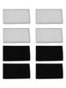 Filters for For Conga 7490 Immortal / 8290 Immortal Vacuum Cleaner Pack of 4/10