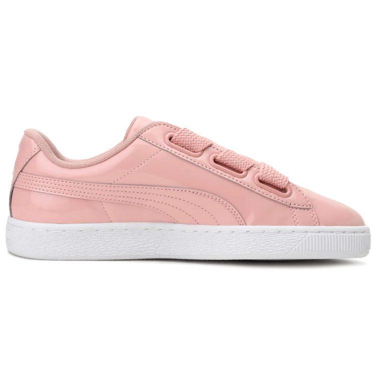 Puma Basket Heart Patent 'Peach Beige' Women's 363073-11