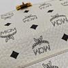 [Gebraucht] Modische Vintage Logo-Print PVC Umhängetasche Mittel - Akzeptabel #1GMPWG0