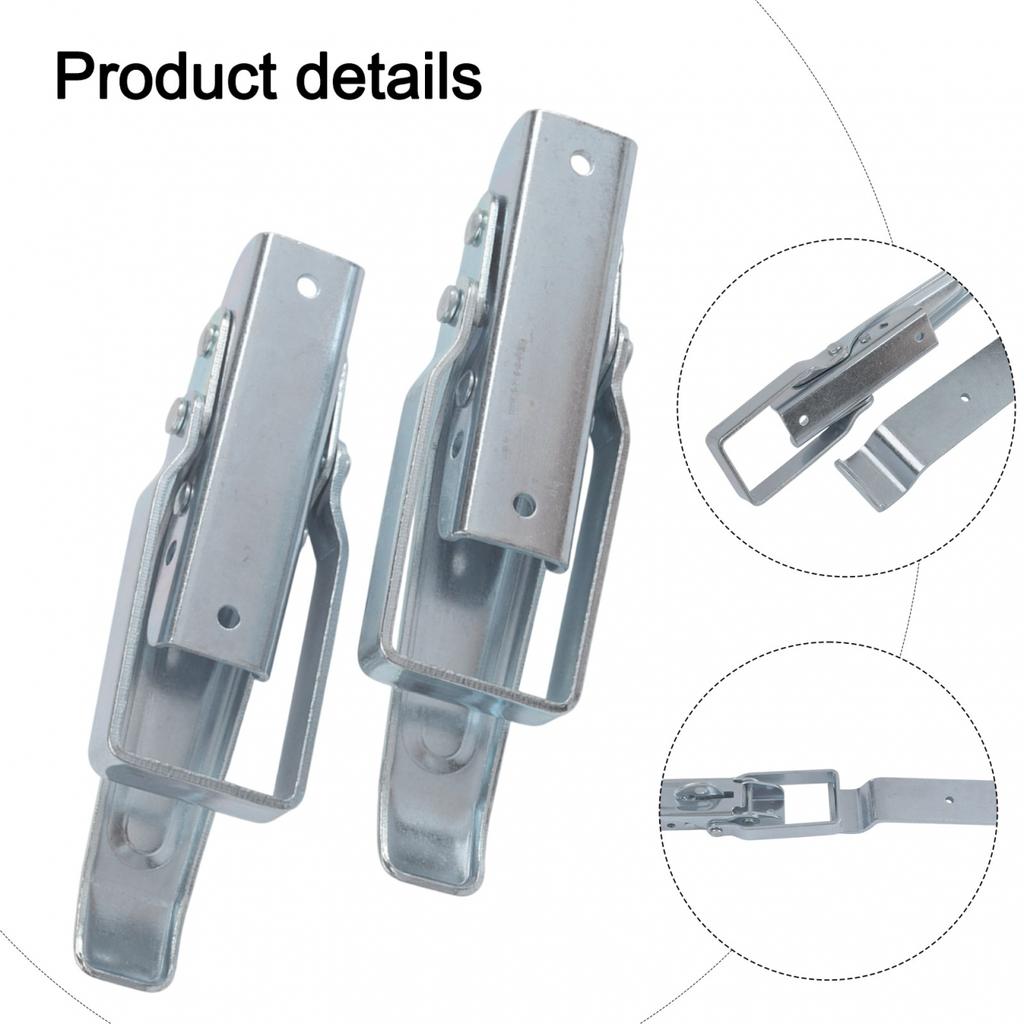 4pcs Heavy Duty Trailer Gate Latches Reliable Steel Handles for Trailers