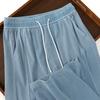 Wide-leg Jeans Women's Summer Thin New High-waisted Thin Straight Loose Drape Tencel Floor-mopping Pants