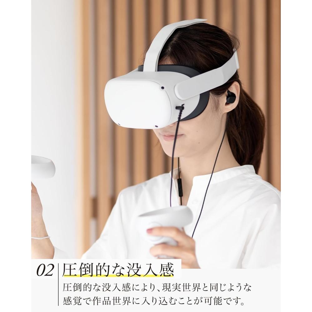 Final Vr3000 Wired Gaming Earphones Matte Gray Binaural 3d Surround With Microph