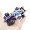 12 ks Dětská hračka závodního auta zatahovací model závodního auta Formule 1 Kovová karoserie Gumová kola Tlakově litá Dekorace vozidla Batolata Chlapci dárek k narozeninám