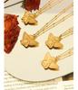 Women's 18K Gold Angel Pendant Necklace - European & American Hip Hop Style, Titanium Steel Clavicle Chain