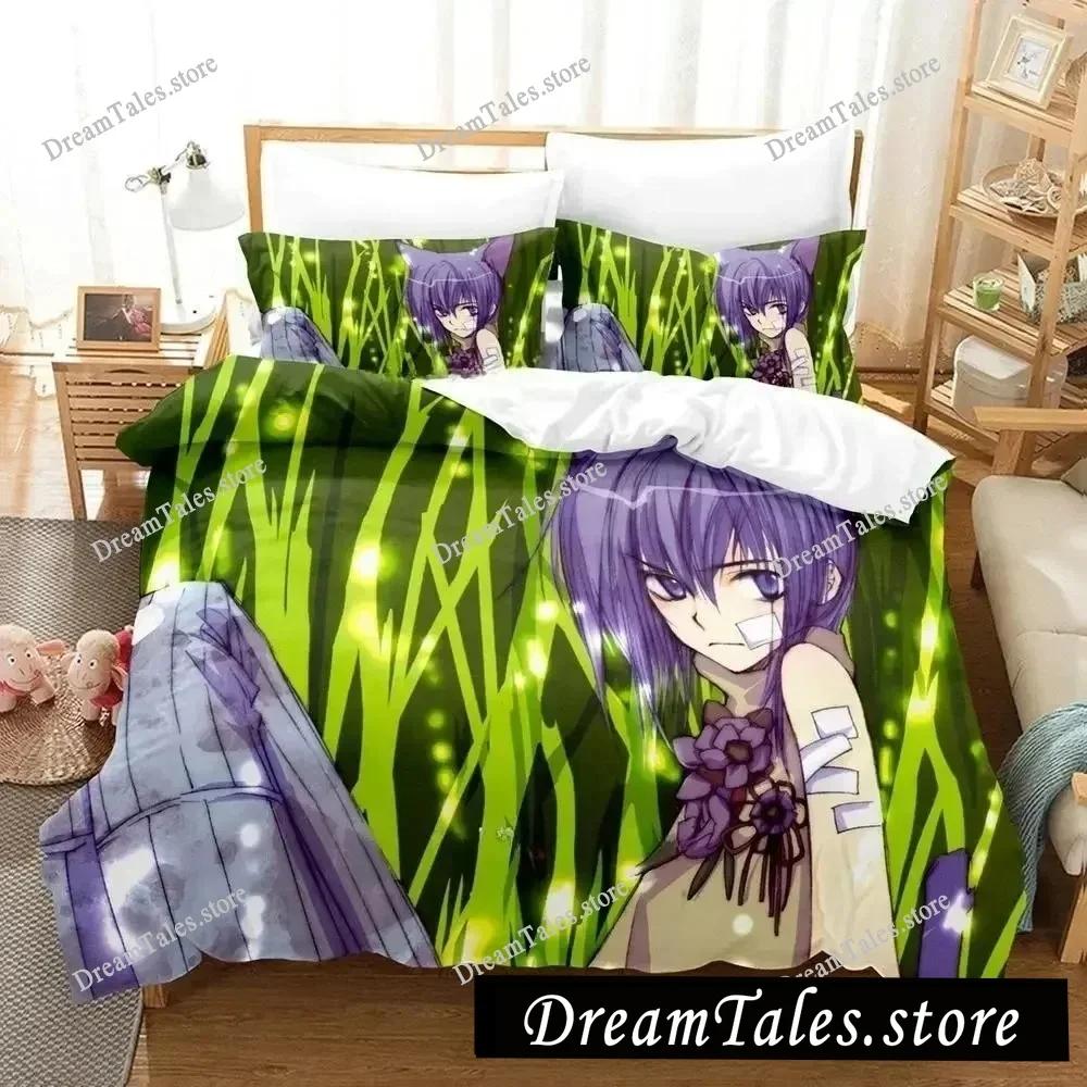 Loveless Luxury Bedding Set Japan Anime Cartoon Duvet Cover Set Comforter Bedspread Linen Twin Single Size Printed Home Textile