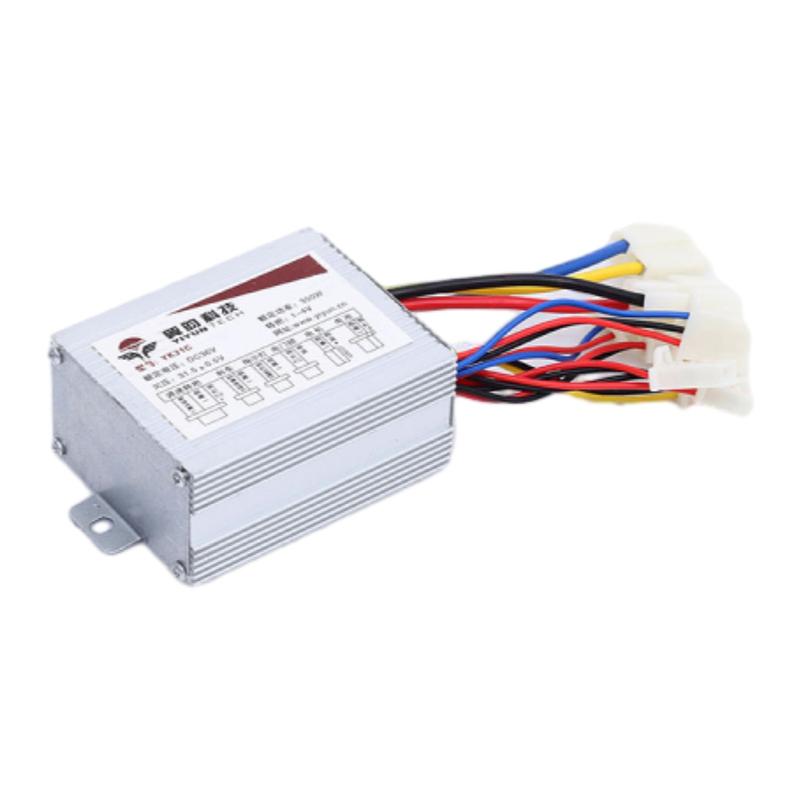 Controlador de Motor de Escobillas DC Para Piezas de Bicicleta Eléctrica Controlador de Motor de Escobillas para Bicicleta Eléctrica 24V/36V/48V 250W/350W/500W/800W