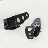 Adjustable Black Motorcycle Headlight Mount Bracket - Durable Aluminum Alloy, Fit for Chopper & Cafe Racer Fork Ear Designs, Motorcycle Accessories