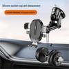 Auto-Locking Telescopic Car Phone Holder with Suction Cup & Air Vent Mount